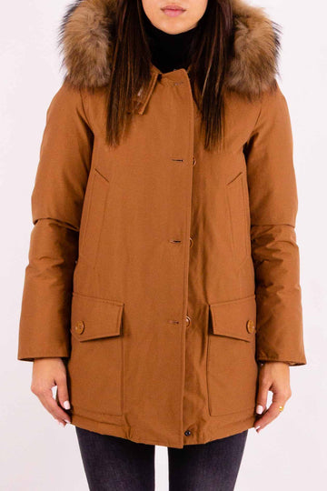 WOOLRICH Authentic Arctic Parka in Ramar con pelliccia removibile