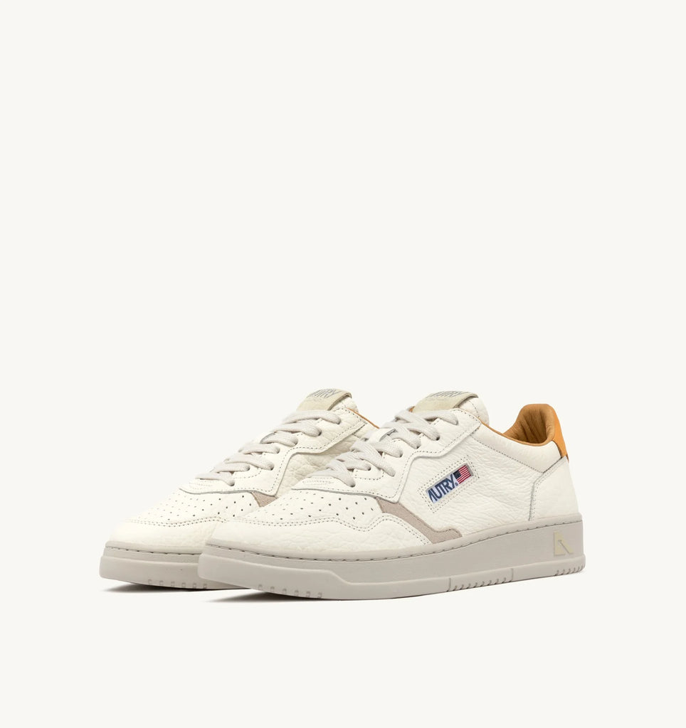 AUTRY Sneakers Medalist Low In Pelle Effetto Elephant