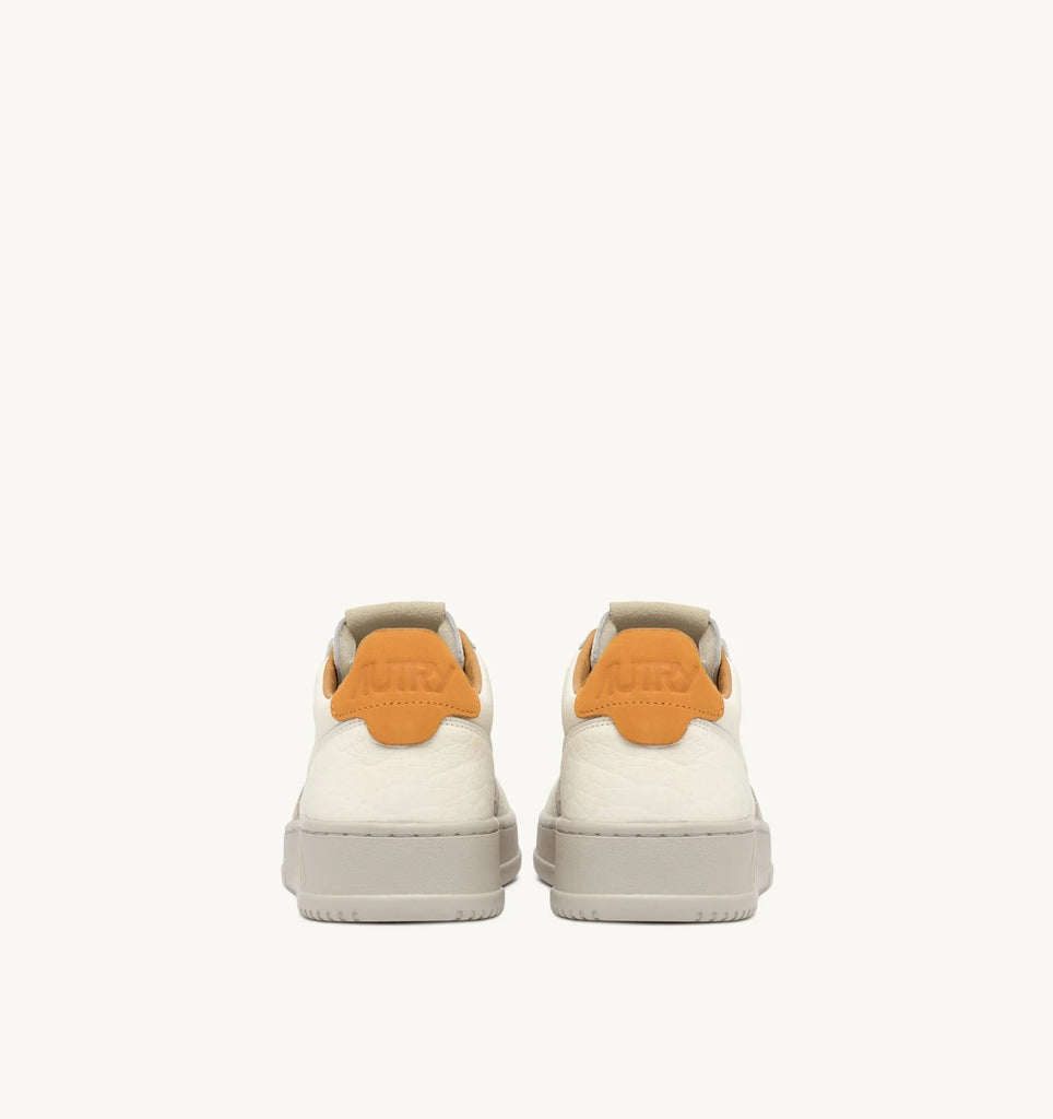 AUTRY Sneakers Medalist Low In Pelle Effetto Elephant