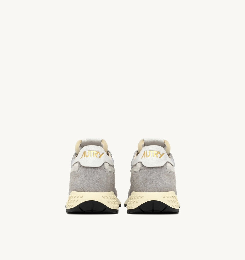 AUTRY Sneakers Reelwind Low In Nylon E Suede Grigio