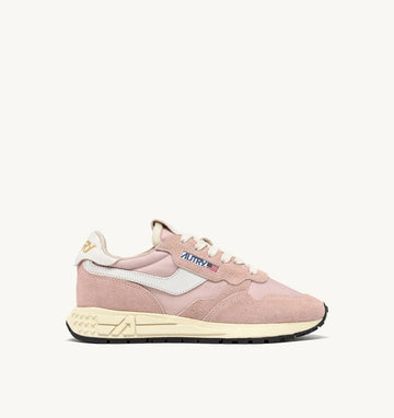 AUTRY Sneakers Reelwind Low In Nylon E Suede Rosa