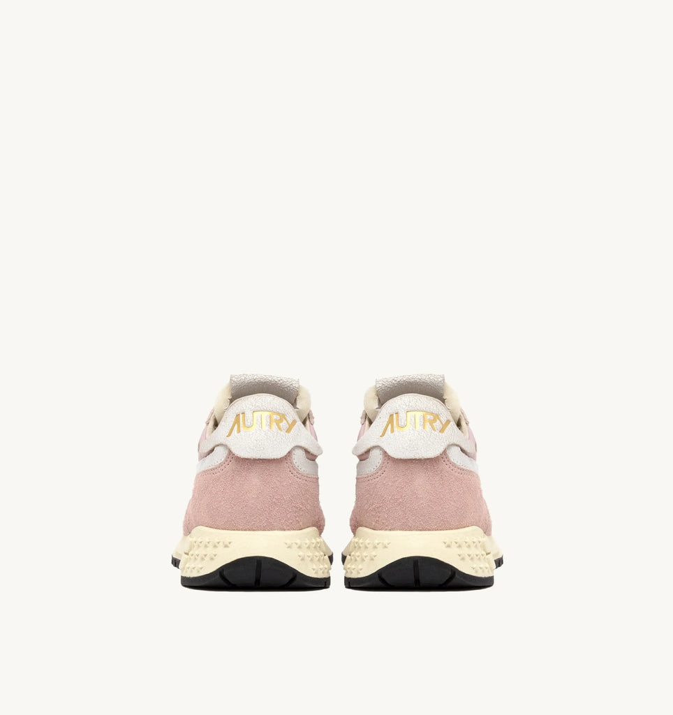 AUTRY Sneakers Reelwind Low In Nylon E Suede Rosa