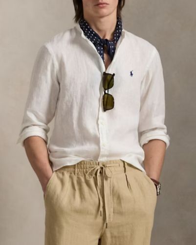 POLO RALPH LAUREN Camicia in lino