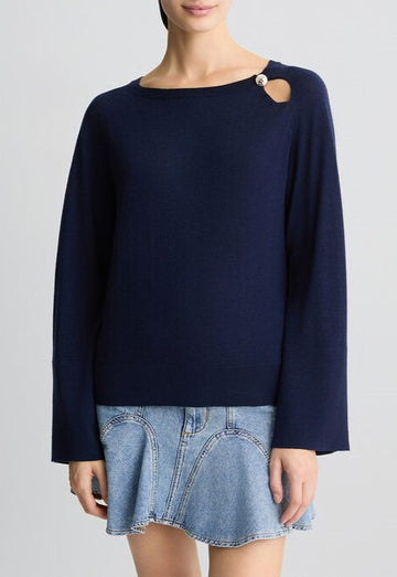 LIU JO Maglia in lana e cashmere