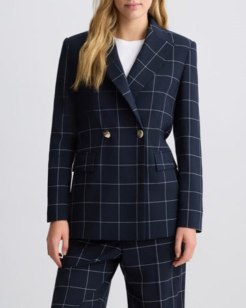 LIU JO Blazer check doppiopetto