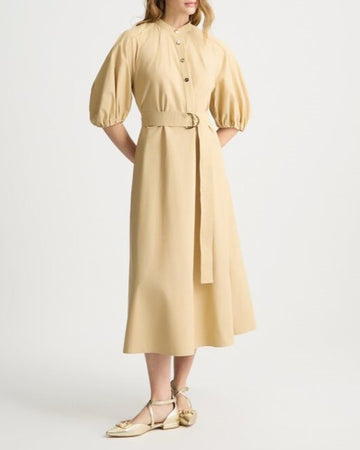 LIU JO Abito in cotone con cintura