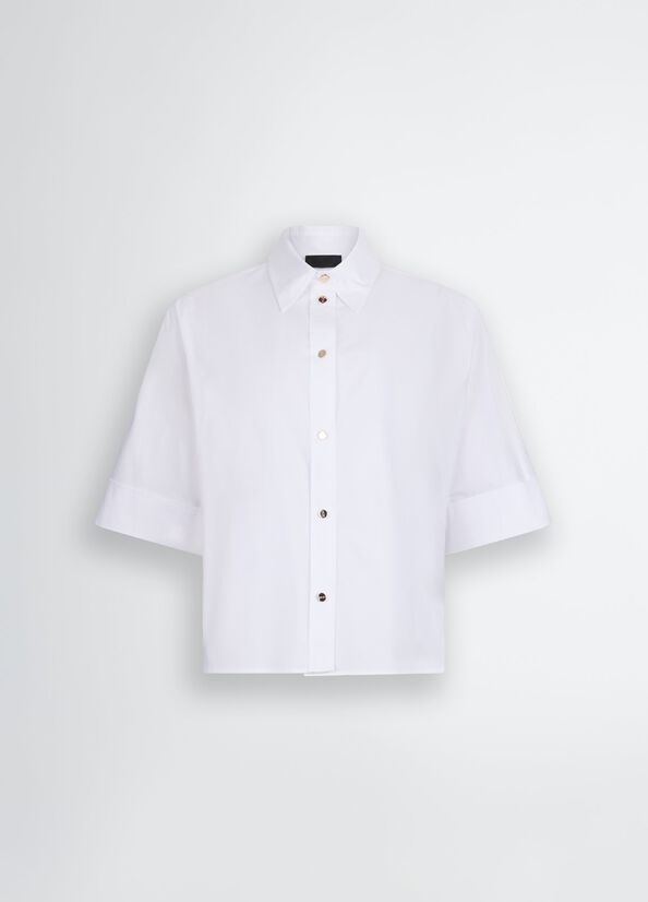 LIU JO Camicia boxy in cotone