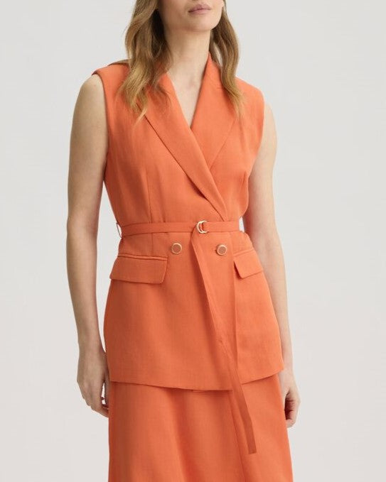 LIU JO Gilet in misto lino