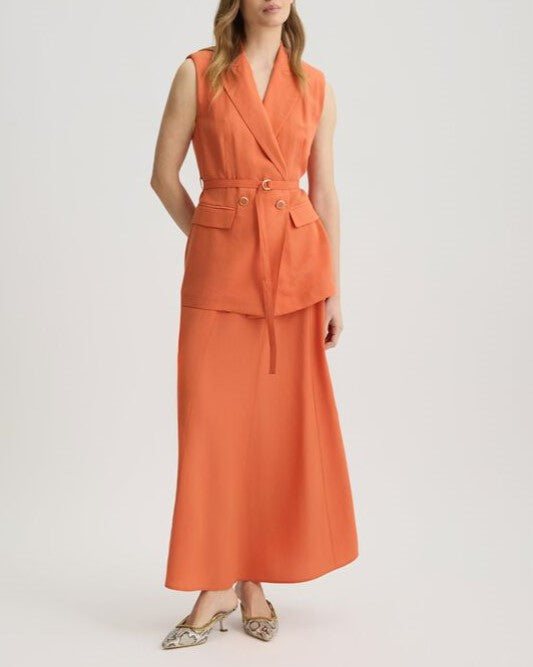 LIU JO Gilet in misto lino