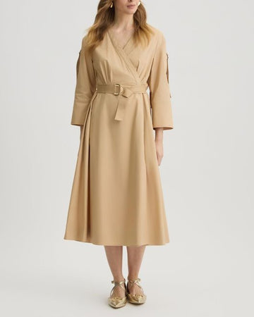 LIU JO Abito in cotone con cintura