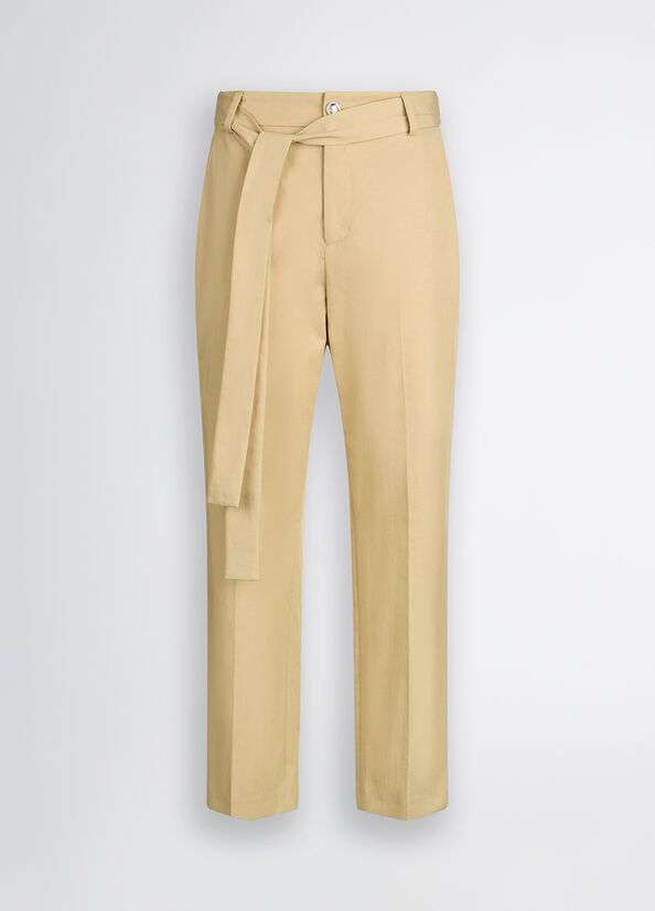 LIU JO Pantaloni chino con cintura