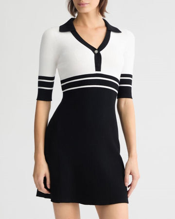 LIU JO Abito in maglia a righe