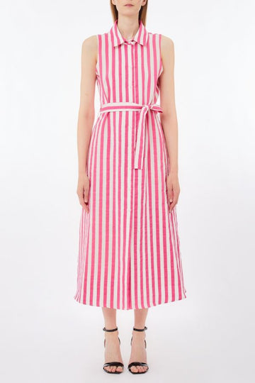 LIU JO Abito lungo a righe