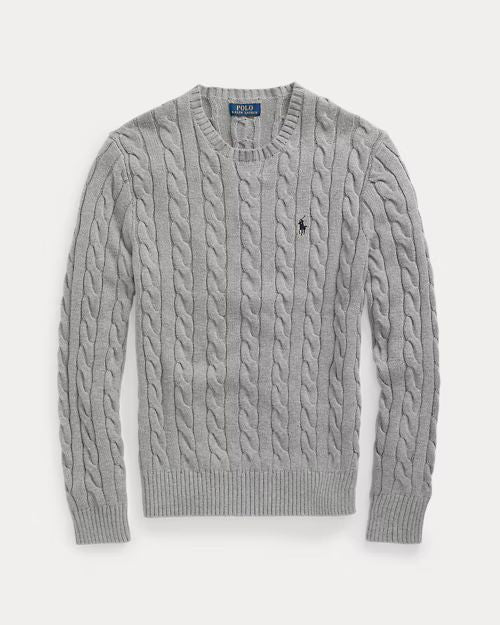POLO RALPH LAUREN Maglia in cotone a trecce