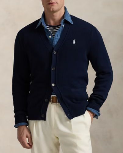 POLO RALPH LAUREN Cardigan in cotone