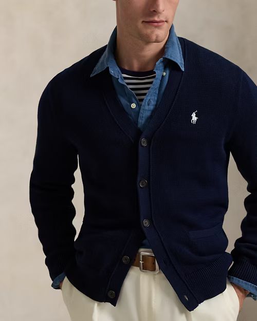POLO RALPH LAUREN Cardigan in cotone