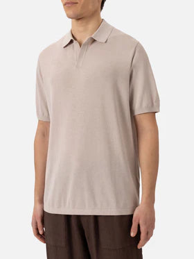 MC2 SAINT BARTH Polo in maglia Sloan senza bottoni