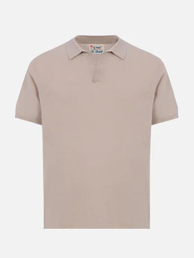 MC2 SAINT BARTH Polo in maglia Sloan senza bottoni