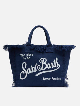 MC2 SAINT BARTH Borsa a spalla Vanity in lino