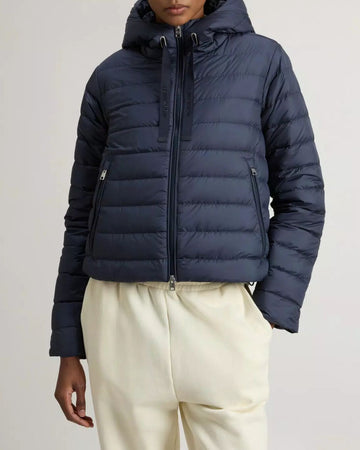 WOOLRICH Giacca imbottita in microfibra con cappuccio