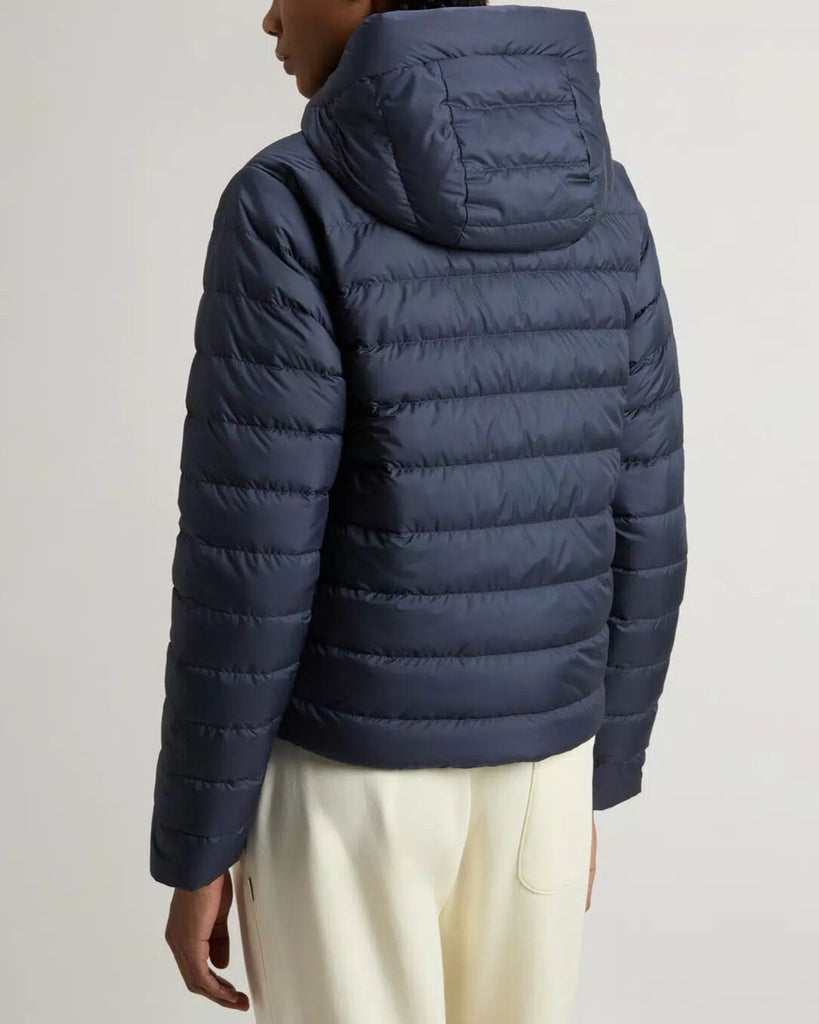 WOOLRICH Giacca imbottita in microfibra con cappuccio