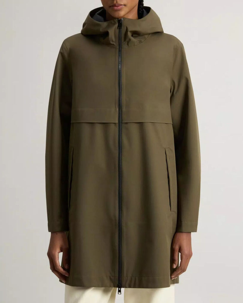 WOOLRICH Parka impermeabile in Light Stretch