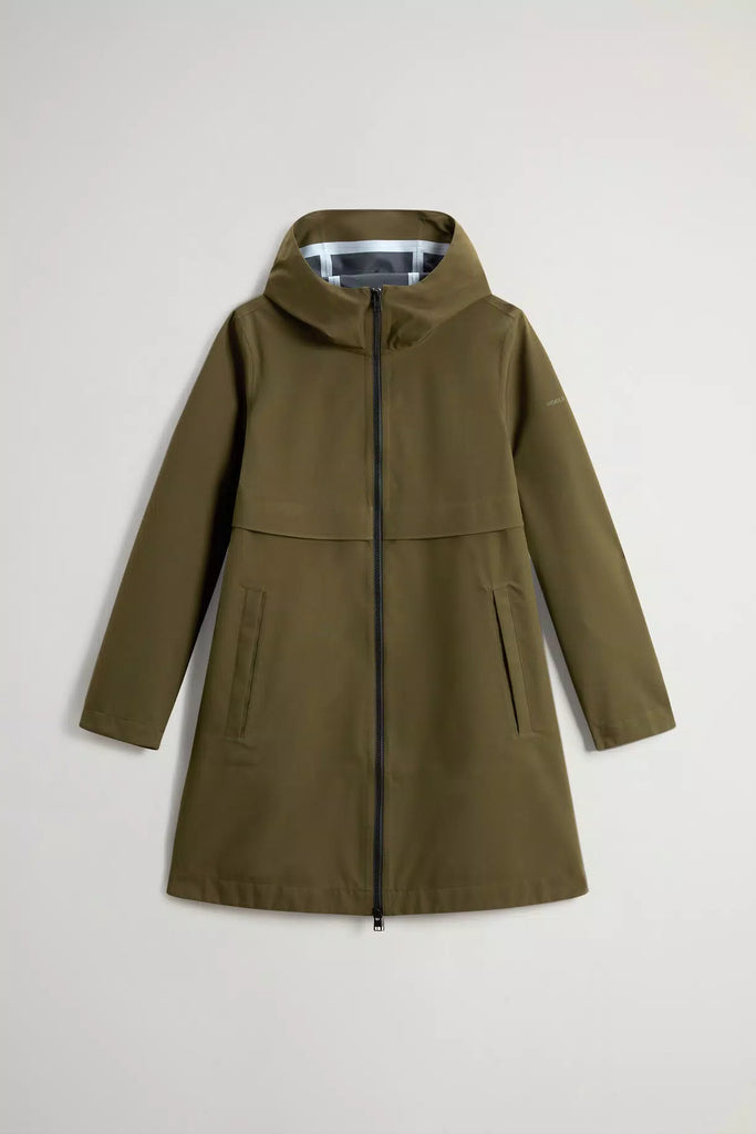 WOOLRICH Parka impermeabile in Light Stretch