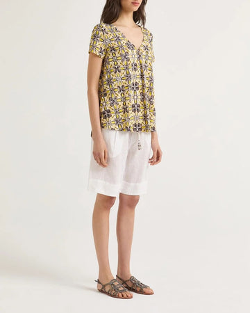 MALIPARMI T-Shirt-Caleido Flower