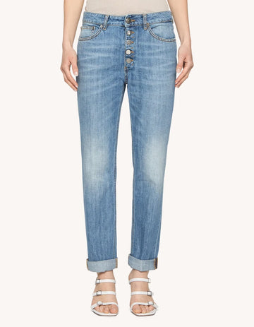 DONDUP Jeans Koons 30 inches loose in denim fisso