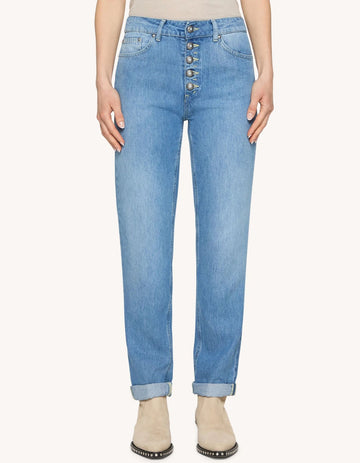 DONDUP Jeans Koons 30 inches loose in denim fisso lyocell
