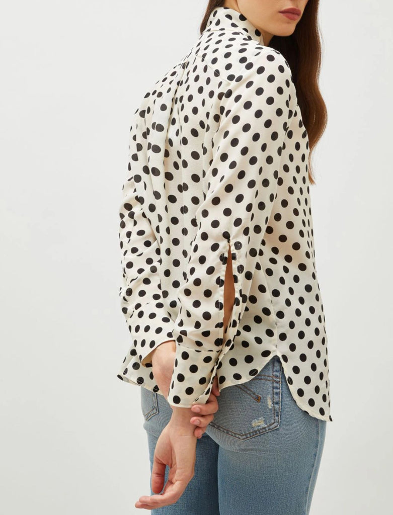 MARELLA Camicia in seta a pois