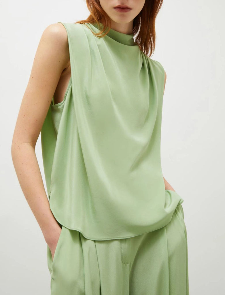 MARELLA Top in crêpe de Chine di seta