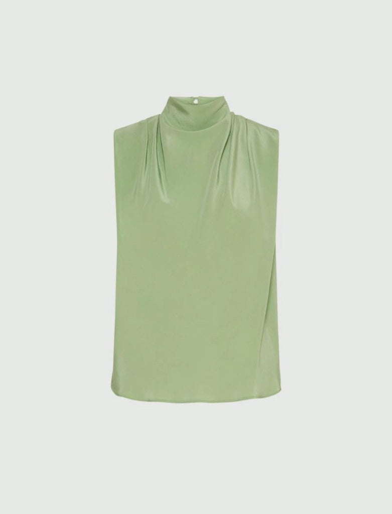 MARELLA Top in crêpe de Chine di seta