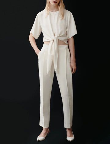 MARELLA Pantalone in enver satin