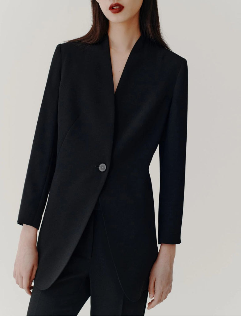MARELLA Giacca lunga in enver satin
