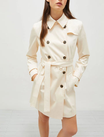 MARELLA Trench in raso stretch