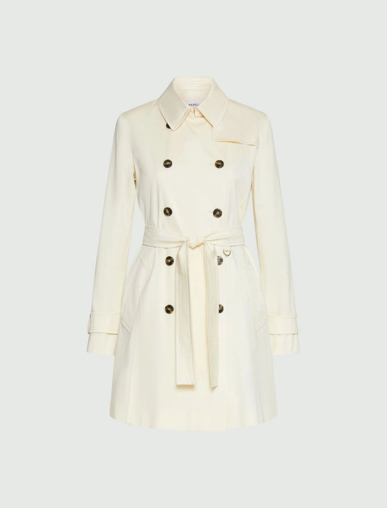 MARELLA Trench in raso stretch