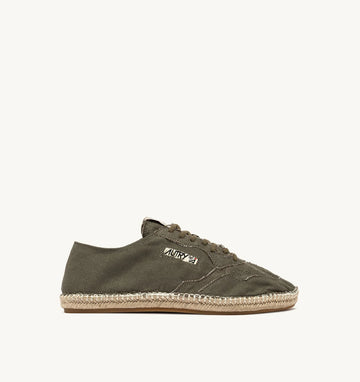 AUTRY Espadrillas Low  Canvas/Can. Verde militare