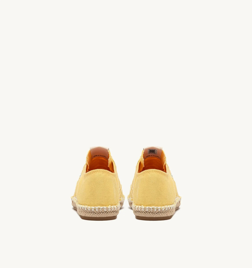 AUTRY Espadrillas Low  Canvas/Can. Giallo