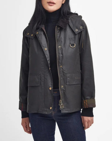 BARBOUR Giacca in cotone cerato Avon