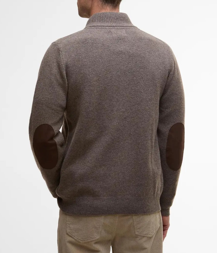 BARBOUR Maglione con zip Patch