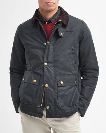 BARBOUR Giacca in cotone cerato Reelin