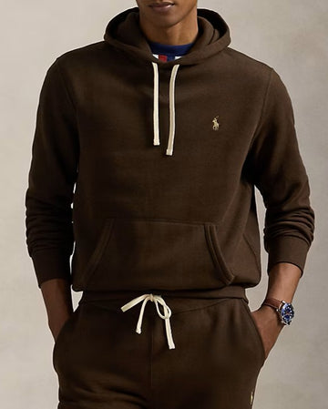 POLO RALPH LAUREN Felpa con cappuccio e tasca a marsupio