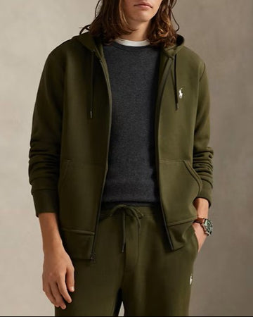 POLO RALPH LAUREN Felpa con cappuccio e cerniera