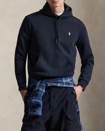 POLO RALPH LAUREN Felpa con cappuccio a maglia doppia