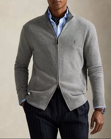 POLO RALPH LAUREN Maglia in lana con cerniera