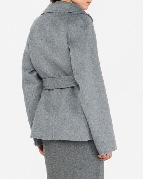 LIU JO Cappotto in lana con cintura