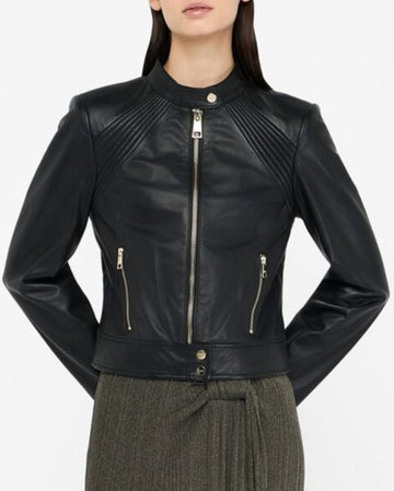 LIU JO Giacca biker in pelle