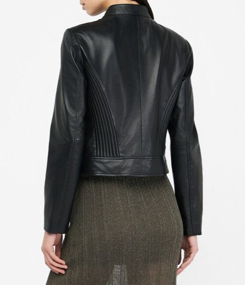 LIU JO Giacca biker in pelle
