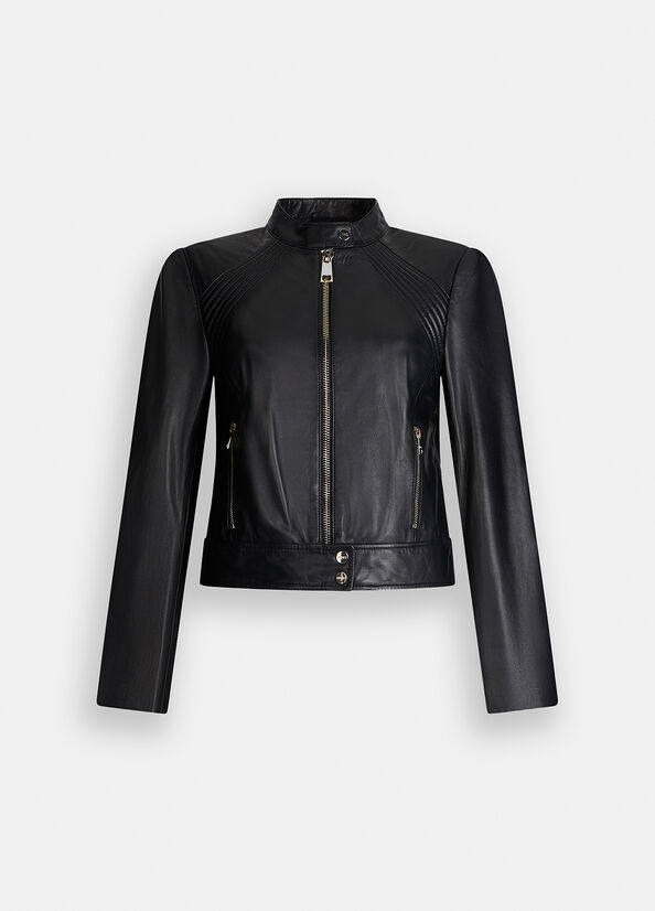LIU JO Giacca biker in pelle